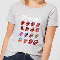 Rolling Stones No Filter Tongue Evolution Damen T-Shirt - Grau - XL von Rolling Stones