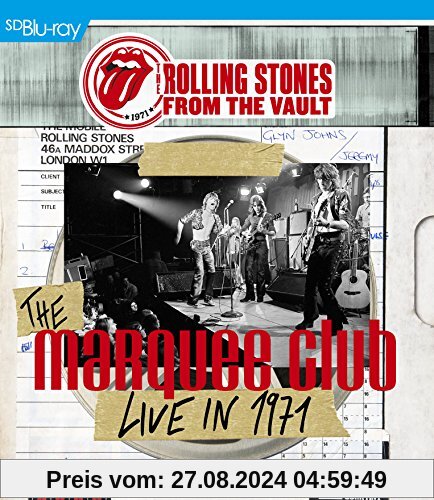 The Rolling Stones - From The Vault: The Marquee - Live In 1971 [Blu-ray] von Rolling Stones