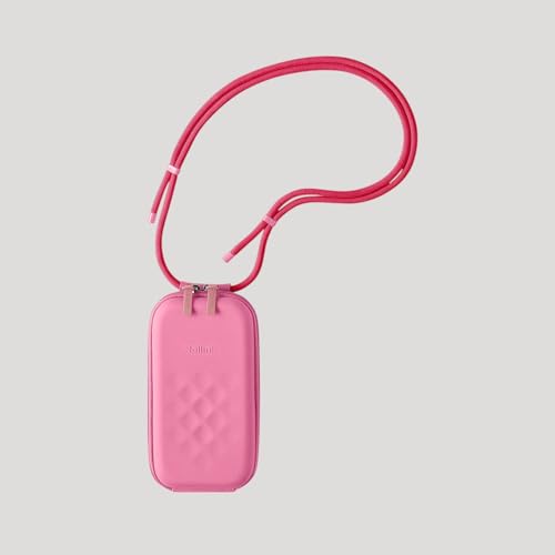 Handycase Phonecase - Stylisch unterwegs in Deep Lagoon für Ihr Handy, Eva-Hartschaum, Verstellbarer Gurt, leicht & kompakt (Chateau Rose) von Rollink