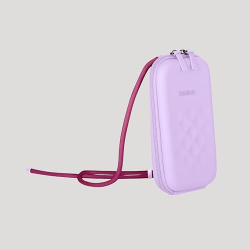 Rollink Handycase Phonecase - Stylisch unterwegs in Deep Lagoon für Ihr Handy, Eva-Hartschaum, Verstellbarer Gurt, leicht & kompakt (Lavender Haze) von Rollink
