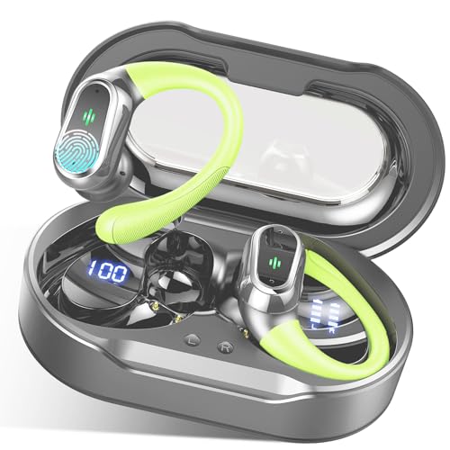 Rolosar Bluetooth 5.3 Kopfhörer Sport, Kopfhörer Kabellos Bluetooth Noise Cancelling kopfhoerer mit 50H Stereo und HD Anruf Rolosar Bluetooth 5.3 Kopfhörer Sport, Kopfhörer Kabellos Bluetooth Noise Cancelling kopfhoerer mit 50H Stereo und HD Anruf von Rolosar