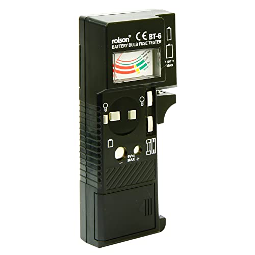Rolson 28101 Batterietester für viele Größen von Rolson