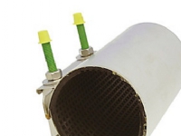 Bandagenhülse 25-29x150mm - AISI316-EPDM. 1-seitige Klemmung von Romacon Pipeline Products B.v.