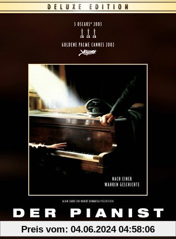 Der Pianist (Deluxe Edition, 2 DVDs + CD) [Deluxe Edition] [Deluxe Edition] von Roman Polanski