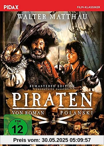 Piraten - Remastered Edition / Preisgekrönter Abenteuerfilm mit Starbesetzung (Pidax Film-Klassiker) [2 DVDs] von Roman Polanski