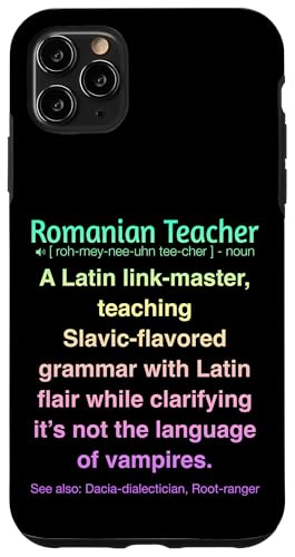 Rumänischer Lehrer Hülle für iPhone 11 Pro Max Rumänischer Lehrer Hülle für iPhone 11 Pro Max von Romanian Teacher Gifts & apparels