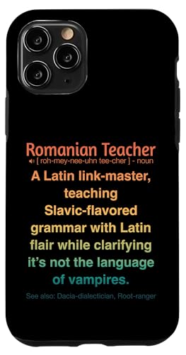 Rumänischer Lehrer Hülle für iPhone 11 Pro Rumänischer Lehrer Hülle für iPhone 11 Pro von Romanian Teacher Gifts & apparels