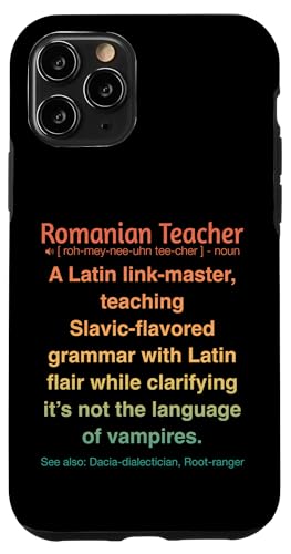 Rumänischer Lehrer Hülle für iPhone 11 Pro von Romanian Teacher Gifts & apparels