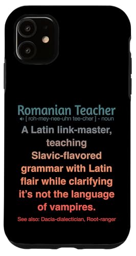 Rumänischer Lehrer Hülle für iPhone 11 von Romanian Teacher Gifts & apparels