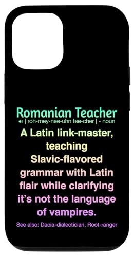 Rumänischer Lehrer Hülle für iPhone 12/12 Pro von Romanian Teacher Gifts & apparels