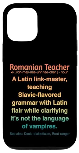 Rumänischer Lehrer Hülle für iPhone 12/12 Pro von Romanian Teacher Gifts & apparels