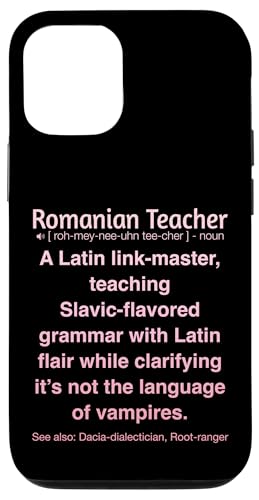 Rumänischer Lehrer Hülle für iPhone 12/12 Pro von Romanian Teacher Gifts & apparels