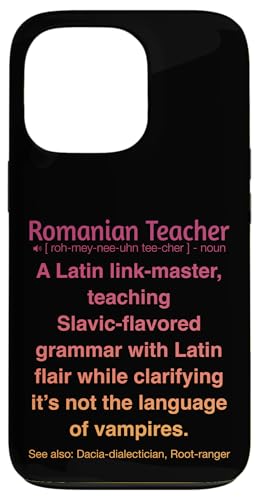 Rumänischer Lehrer Hülle für iPhone 13 Pro Rumänischer Lehrer Hülle für iPhone 13 Pro von Romanian Teacher Gifts & apparels