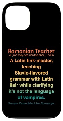 Rumänischer Lehrer Hülle für iPhone 13 von Romanian Teacher Gifts & apparels