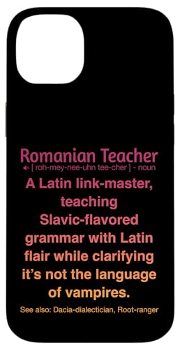Rumänischer Lehrer Hülle für iPhone 14 Plus Rumänischer Lehrer Hülle für iPhone 14 Plus von Romanian Teacher Gifts & apparels
