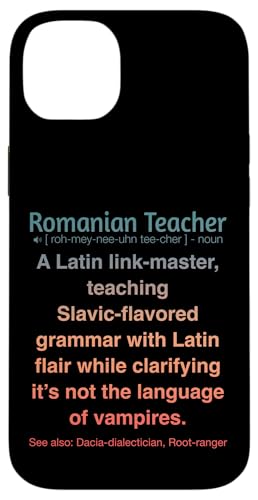 Rumänischer Lehrer Hülle für iPhone 14 Plus Rumänischer Lehrer Hülle für iPhone 14 Plus von Romanian Teacher Gifts & apparels