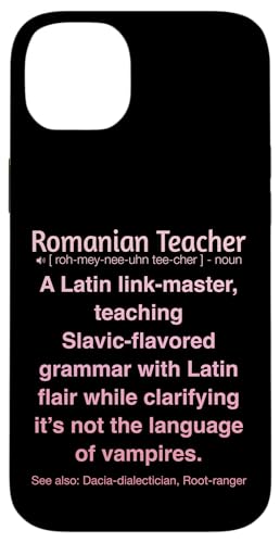 Rumänischer Lehrer Hülle für iPhone 14 Plus Rumänischer Lehrer Hülle für iPhone 14 Plus von Romanian Teacher Gifts & apparels
