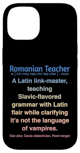 Rumänischer Lehrer Hülle für iPhone 14 von Romanian Teacher Gifts & apparels