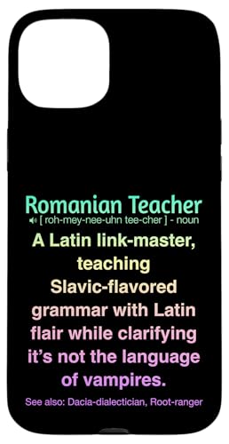 Rumänischer Lehrer Hülle für iPhone 15 Plus Rumänischer Lehrer Hülle für iPhone 15 Plus von Romanian Teacher Gifts & apparels