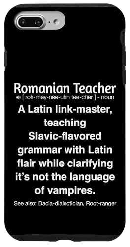 Rumänischer Lehrer Hülle für iPhone 7 Plus/8 Plus Rumänischer Lehrer Hülle für iPhone 7 Plus/8 Plus von Romanian Teacher Gifts & apparels