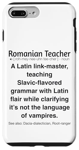 Rumänischer Lehrer Hülle für iPhone 7 Plus/8 Plus Rumänischer Lehrer Hülle für iPhone 7 Plus/8 Plus von Romanian Teacher Gifts & apparels