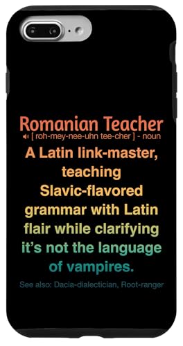 Rumänischer Lehrer Hülle für iPhone 7 Plus/8 Plus Rumänischer Lehrer Hülle für iPhone 7 Plus/8 Plus von Romanian Teacher Gifts & apparels