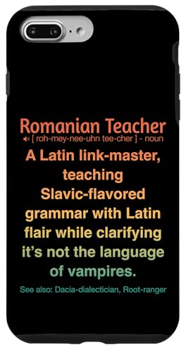 Rumänischer Lehrer Hülle für iPhone 7 Plus/8 Plus Rumänischer Lehrer Hülle für iPhone 7 Plus/8 Plus von Romanian Teacher Gifts & apparels
