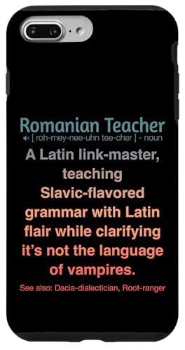 Rumänischer Lehrer Hülle für iPhone 7 Plus/8 Plus Rumänischer Lehrer Hülle für iPhone 7 Plus/8 Plus von Romanian Teacher Gifts & apparels