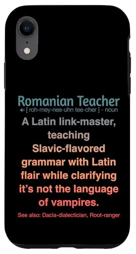 Rumänischer Lehrer Hülle für iPhone XR von Romanian Teacher Gifts & apparels