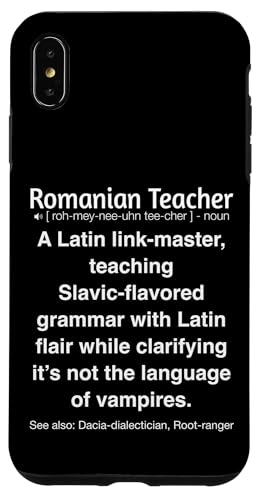 Rumänischer Lehrer Hülle für iPhone XS Max von Romanian Teacher Gifts & apparels