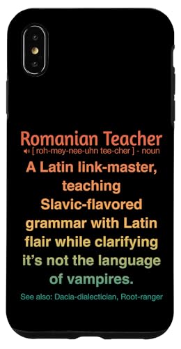 Rumänischer Lehrer Hülle für iPhone XS Max von Romanian Teacher Gifts & apparels
