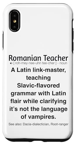 Rumänischer Lehrer Hülle für iPhone XS Max von Romanian Teacher Gifts & apparels
