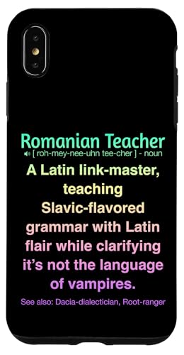 Rumänischer Lehrer Hülle für iPhone XS Max von Romanian Teacher Gifts & apparels
