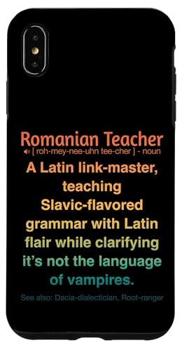 Rumänischer Lehrer Hülle für iPhone XS Max von Romanian Teacher Gifts & apparels