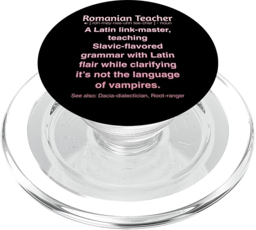 Rumänischer Lehrer PopSockets PopGrip für MagSafe von Romanian Teacher Gifts & apparels