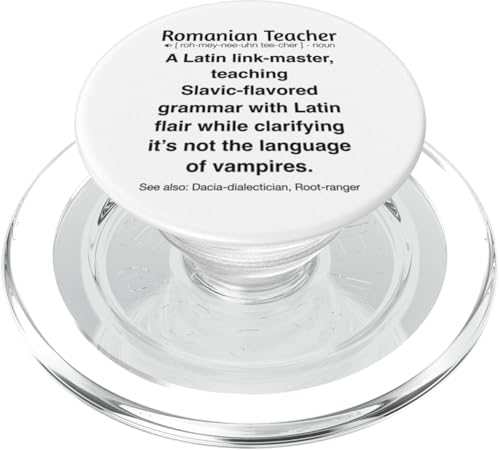 Rumänischer Lehrer PopSockets PopGrip für MagSafe von Romanian Teacher Gifts & apparels