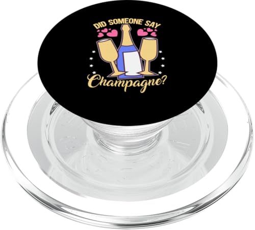 Hochzeit: Hat jemand Champagner gesagt? PopSockets PopGrip für MagSafe Hochzeit: Hat jemand Champagner gesagt? PopSockets PopGrip für MagSafe von Romantic Wedding And Marriage Designs