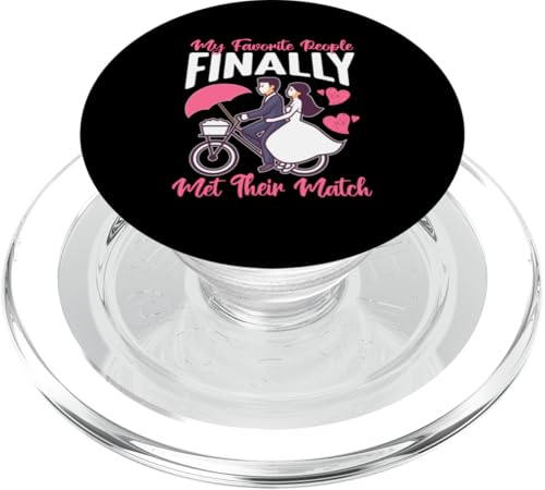 Hochzeit: Meine Lieblingsleute haben endlich ihr Match getroffen PopSockets PopGrip für MagSafe Hochzeit: Meine Lieblingsleute haben endlich ihr Match getroffen PopSockets PopGrip für MagSafe von Romantic Wedding And Marriage Designs