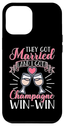 Hochzeit: Sie haben geheiratet und ich habe Champagner. Win-Win. Hülle für iPhone 12 Pro Max Hochzeit: Sie haben geheiratet und ich habe Champagner. Win-Win. Hülle für iPhone 12 Pro Max von Romantic Wedding And Marriage Designs