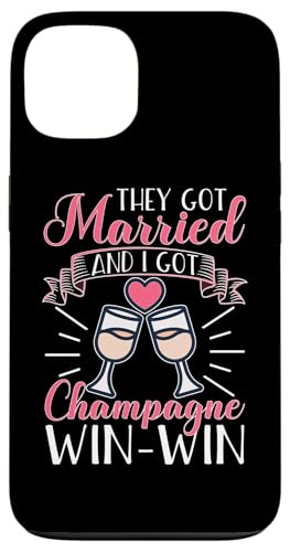 Hochzeit: Sie haben geheiratet und ich habe Champagner. Win-Win. Hülle für iPhone 13 Hochzeit: Sie haben geheiratet und ich habe Champagner. Win-Win. Hülle für iPhone 13 von Romantic Wedding And Marriage Designs
