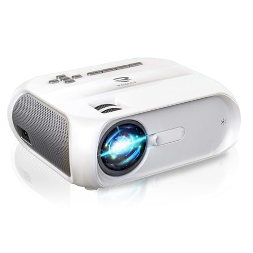 Romas® S5 - Beamer - Full HD - 7000Lumen - Streamen per Telefon - Projektor - Mini Beamer (20) von Romas