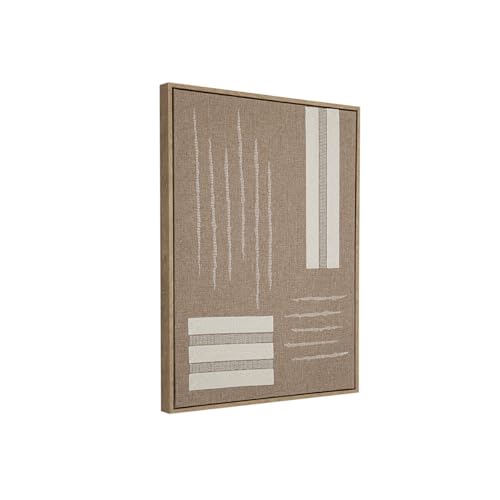 Romimex Gemälde aus Wolle, gestreift, 50 x 70 x 5 cm Romimex Gemälde aus Wolle, gestreift, 50 x 70 x 5 cm von Romimex