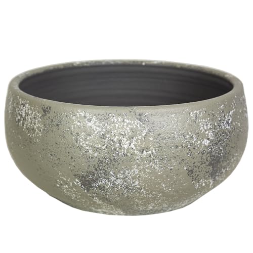 Romimex Tischdekoration, Grau, Keramik, 27 x 14 x 27 cm Romimex Tischdekoration, Grau, Keramik, 27 x 14 x 27 cm von Romimex