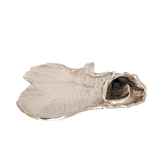 Romimex Tischdekoration, silberfarben, Aluminium, 39 x 5 x 39 cm Romimex Tischdekoration, silberfarben, Aluminium, 39 x 5 x 39 cm von Romimex
