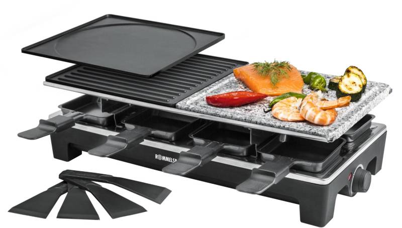 RCS 1350 Raclette schwarz von Rommelsbacher