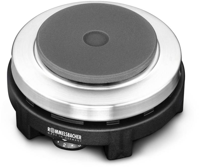 RK 501 Reisekochplatte schwarz von Rommelsbacher