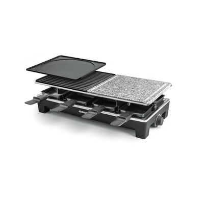 Rommelsbacher RCS 1350 Raclette-Grill Aluminium-Gehäuse 8er Wechselplatten Rommelsbacher RCS 1350 Raclette-Grill Aluminium-Gehäuse 8er Wechselplatten von Rommelsbacher