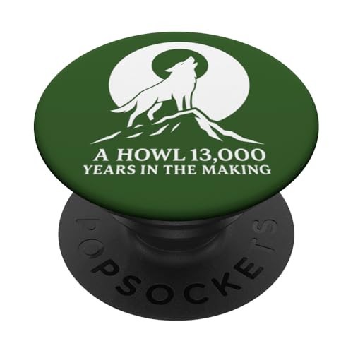 Dire Wolf Comeback - DNA, A Howl 13000 Years In The Making PopSockets Klebender PopGrip Dire Wolf Comeback - DNA, A Howl 13000 Years In The Making PopSockets Klebender PopGrip von Romulus, Remus, Khaleesi, Dire Wolf Extinction