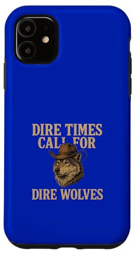 Dire Wolf Comeback - DNA, DIRE TIMES CALL FOR DIRE WOLVES Hülle für iPhone 11 Dire Wolf Comeback - DNA, DIRE TIMES CALL FOR DIRE WOLVES Hülle für iPhone 11 von Romulus, Remus, Khaleesi, Dire Wolf Extinction
