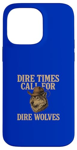 Dire Wolf Comeback - DNA, DIRE TIMES CALL FOR DIRE WOLVES Hülle für iPhone 14 Pro Max Dire Wolf Comeback - DNA, DIRE TIMES CALL FOR DIRE WOLVES Hülle für iPhone 14 Pro Max von Romulus, Remus, Khaleesi, Dire Wolf Extinction